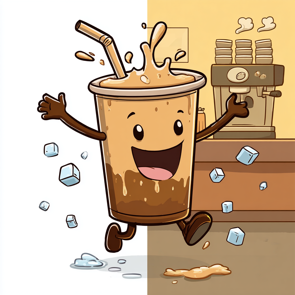 Coffee Guy Mascot